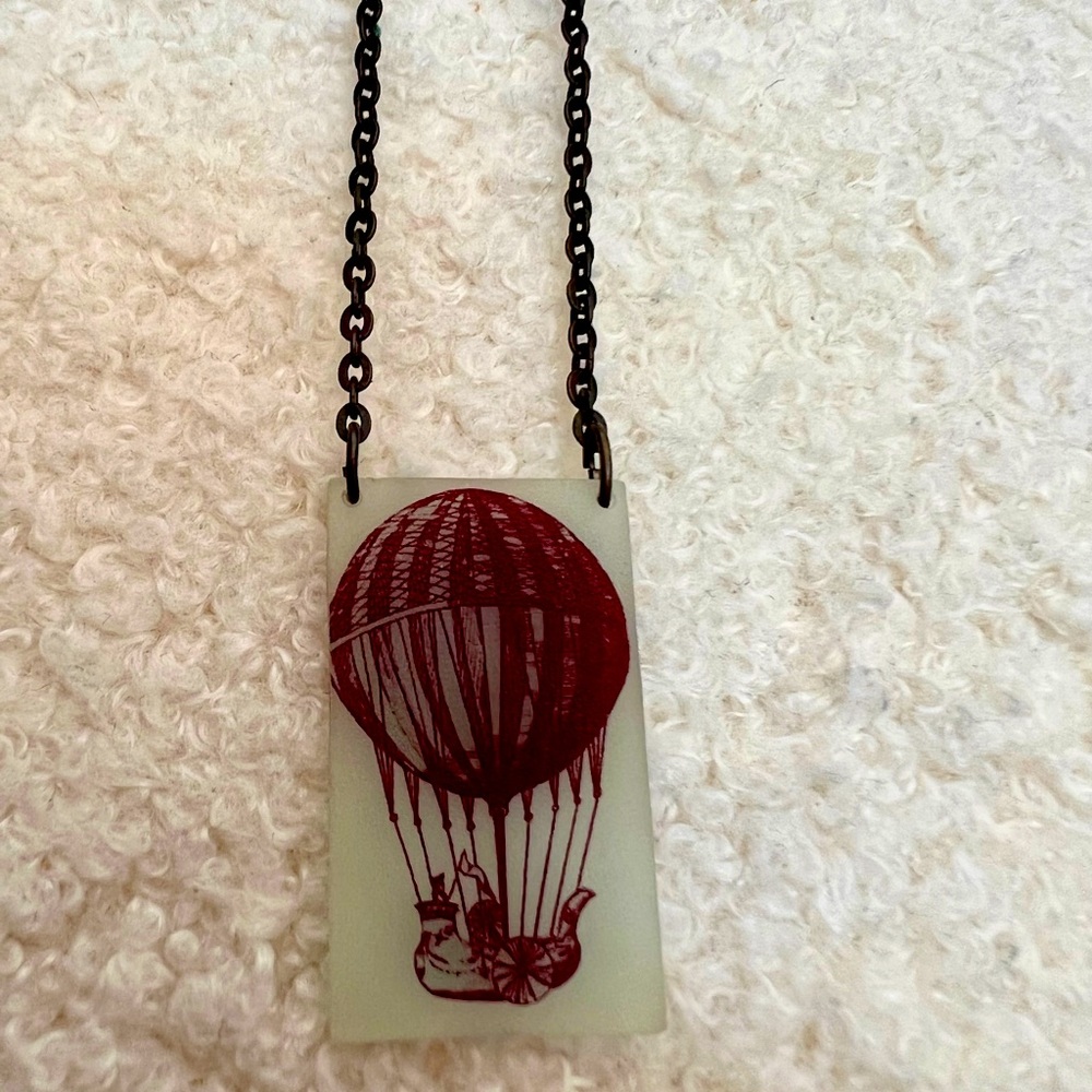 Hot Air Balloon Necklace